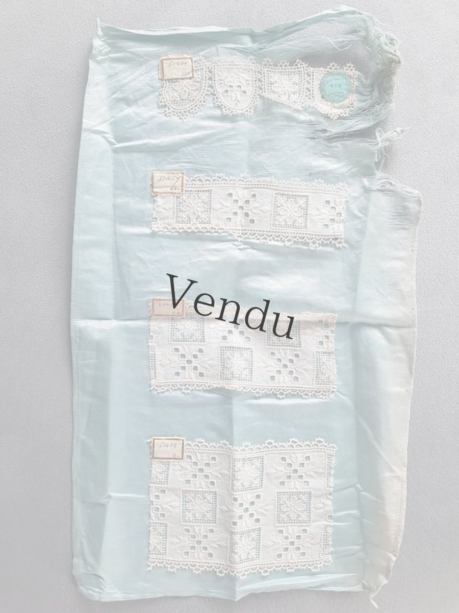 画像2: フランスアンティーク　レース見本 (2)