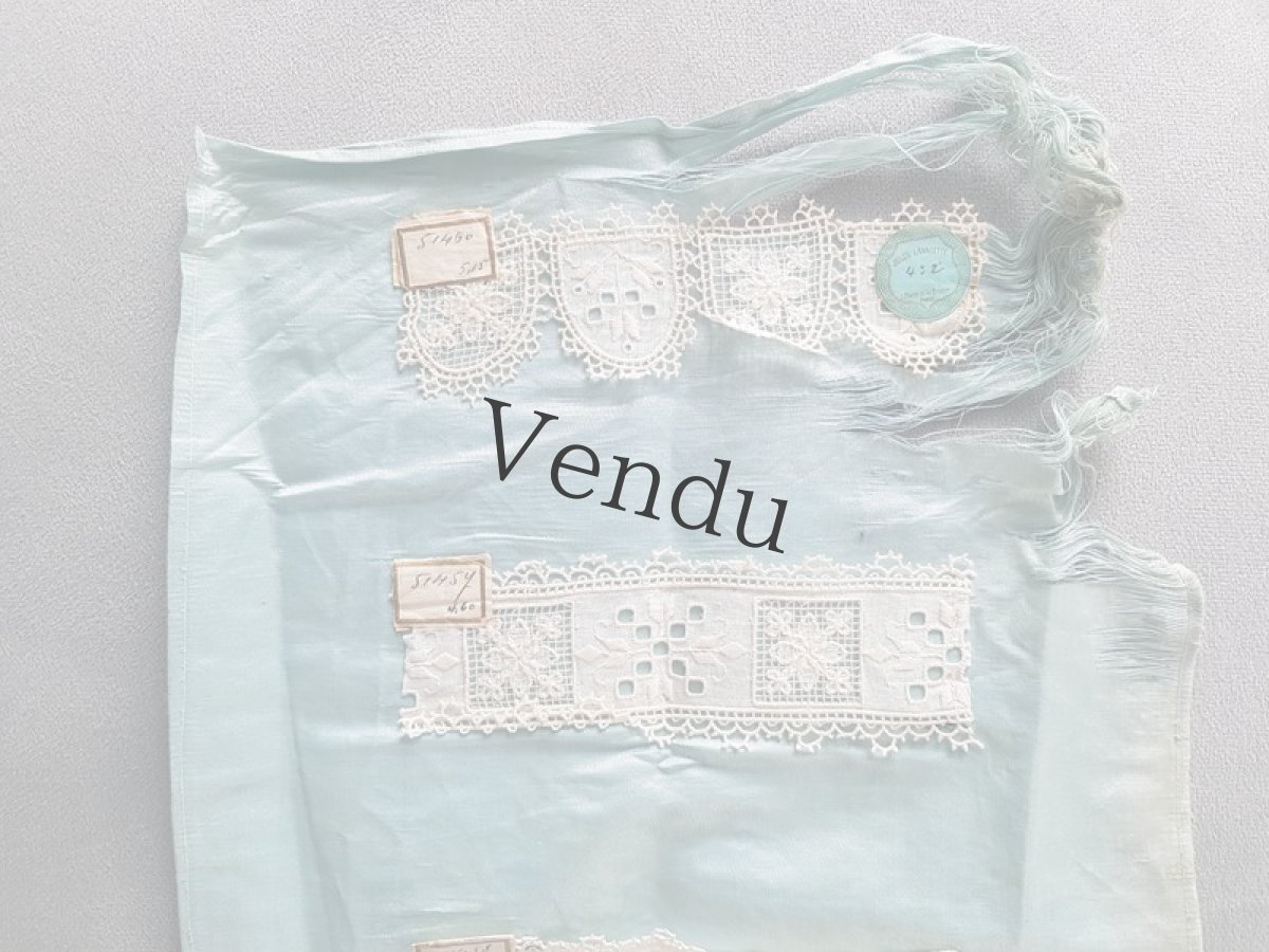 画像3: フランスアンティーク　レース見本 (3)