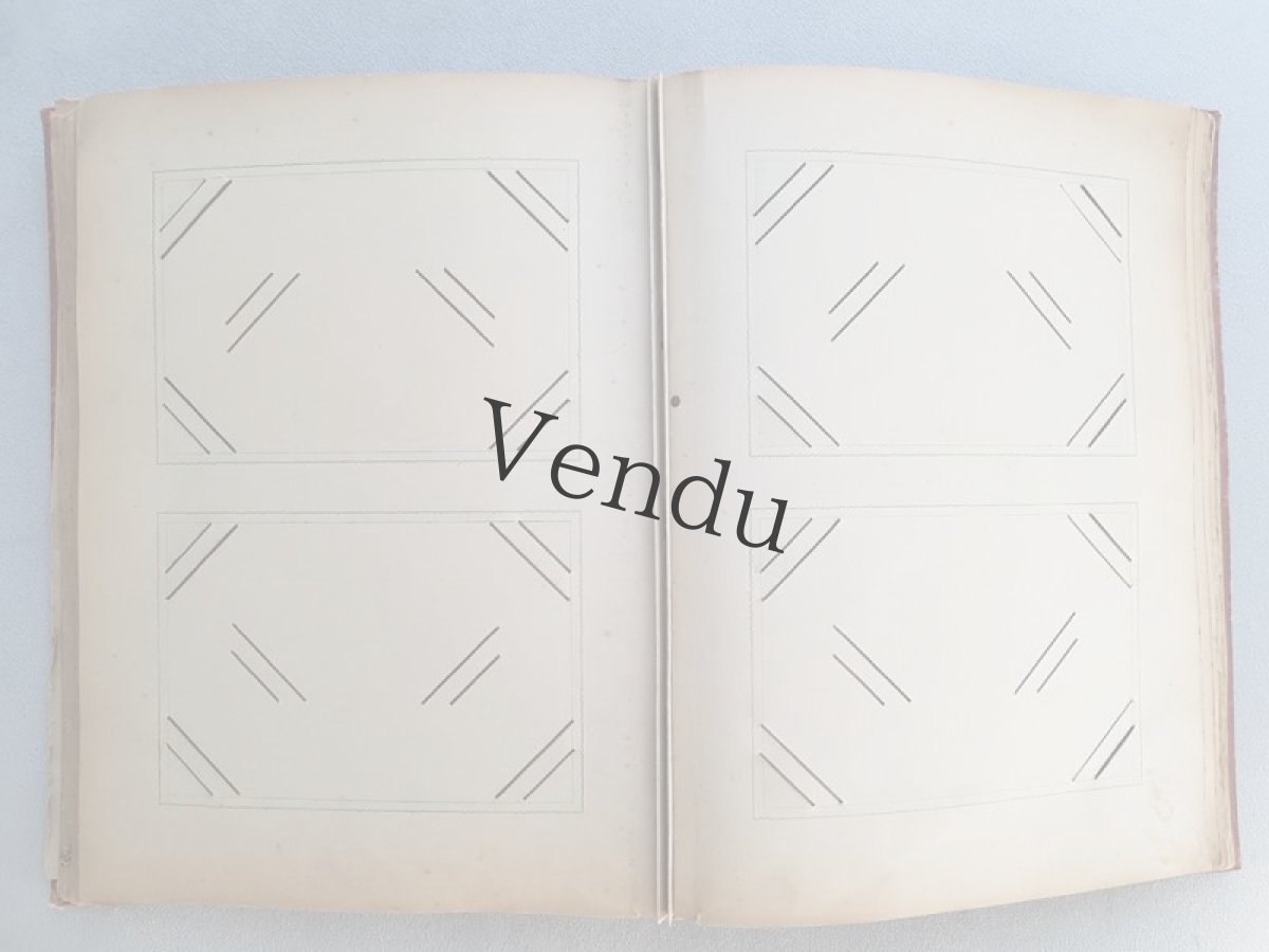 画像7: フランスアンティーク 1902年  ポストカードアルバム (7)