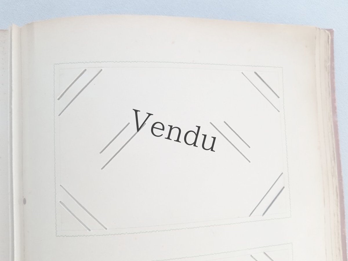 画像8: フランスアンティーク 1902年  ポストカードアルバム (8)