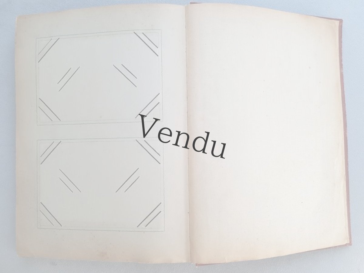 画像10: フランスアンティーク 1902年  ポストカードアルバム (10)