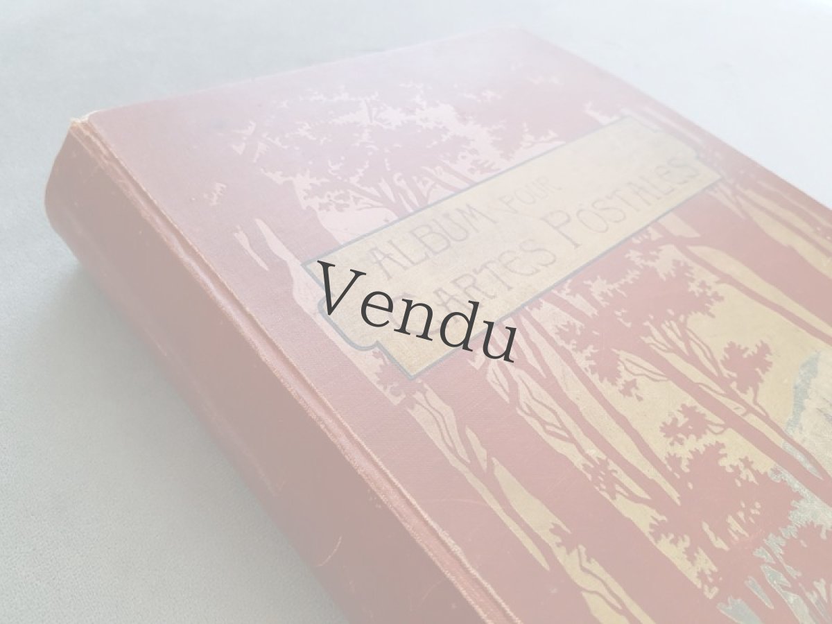 画像13: フランスアンティーク 1902年  ポストカードアルバム (13)