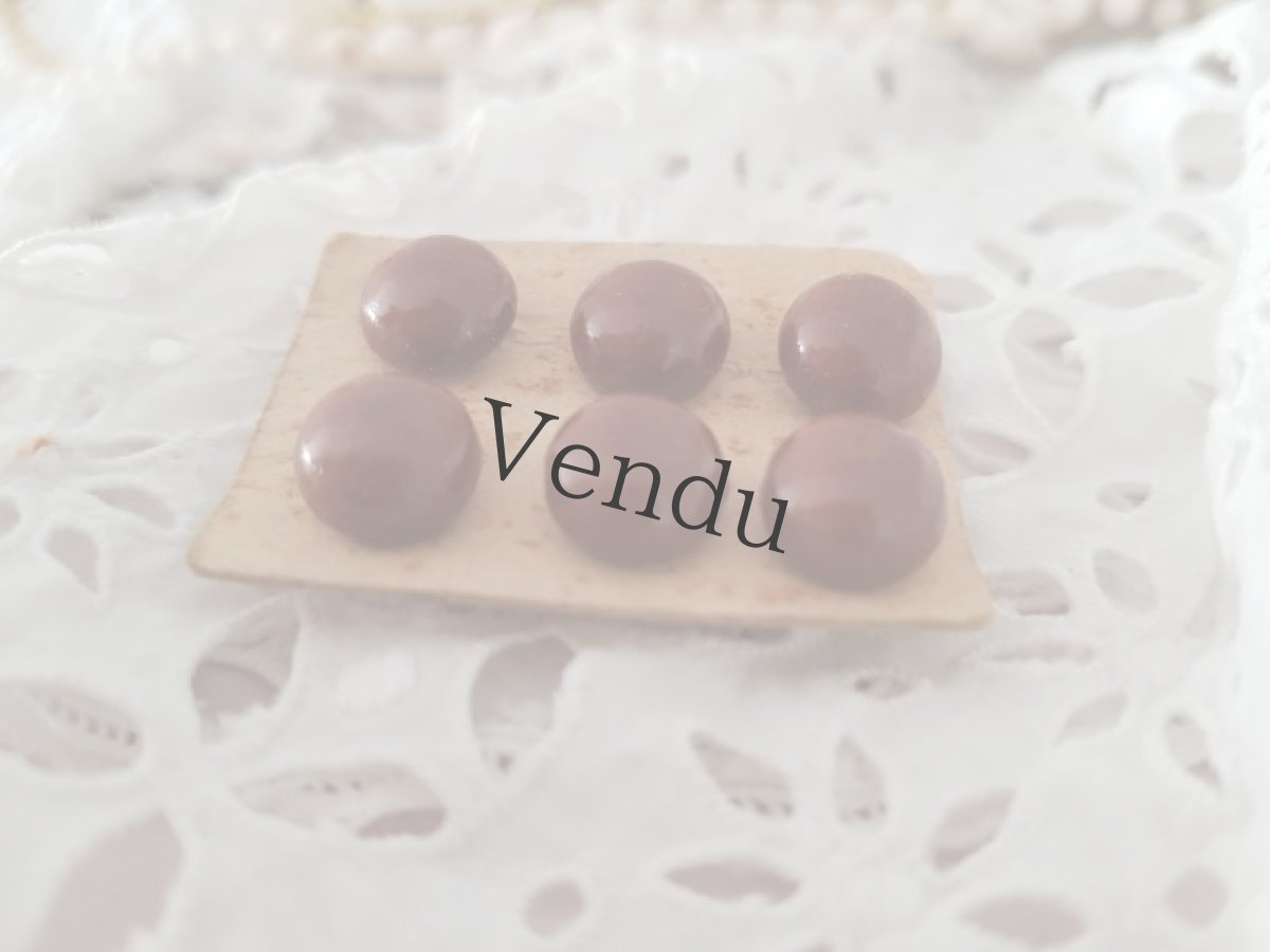 画像3: フランスアンティーク　靴用ボタン 9mm (3)