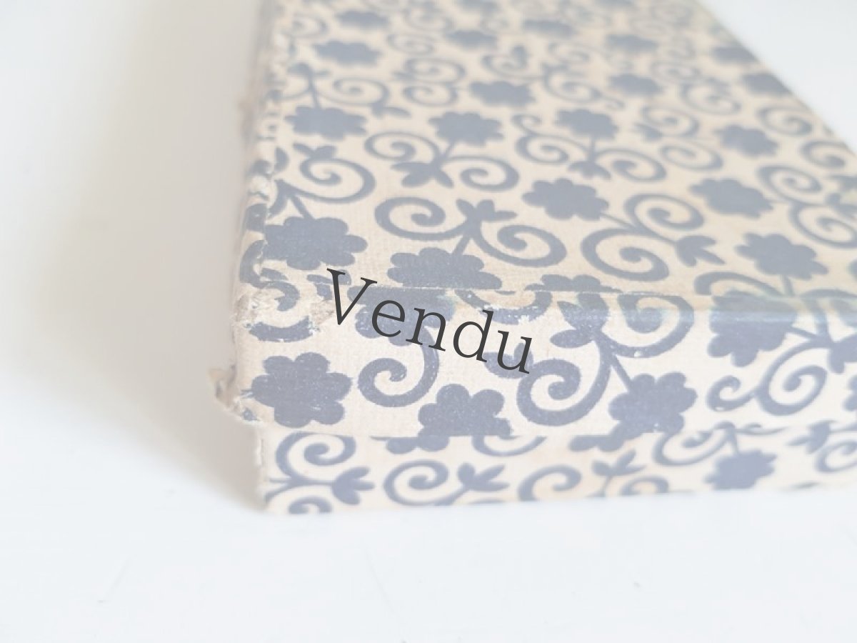 画像7: フランスアンティーク　箱入り刺繍スタンプセット　インクつき (7)