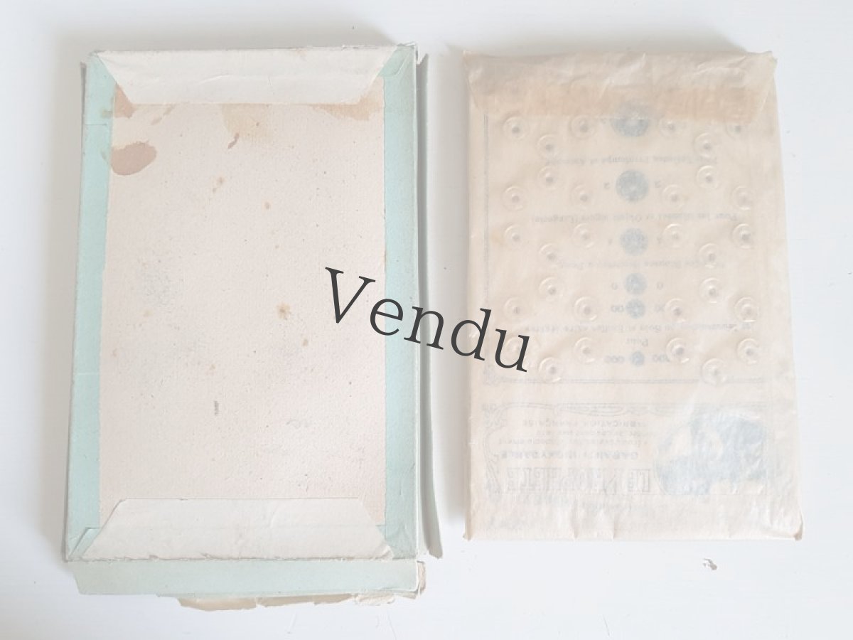 画像9: フランスヴィンテージ　箱入りスナップボタン (9)