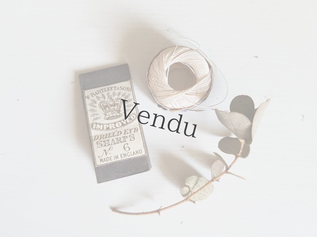 画像5: フランスアンティーク　FIL AU CHINOISの小さな糸玉 (5)