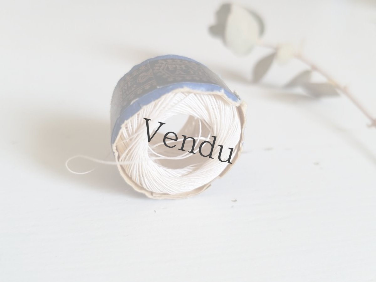 画像4: フランスアンティーク　FIL AU CHINOISの小さな糸玉 (4)