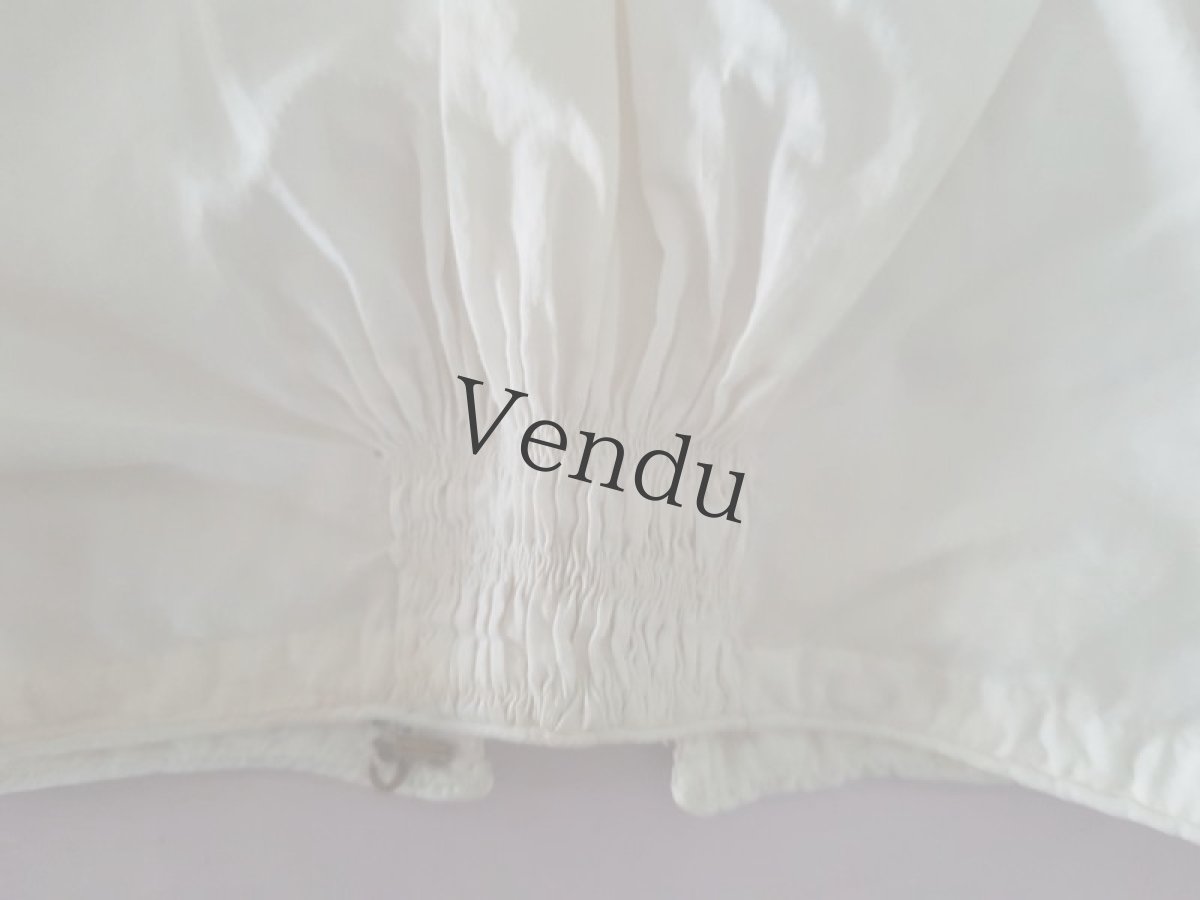 画像8: フランスアンティーク　べべの可愛いブラウス (8)