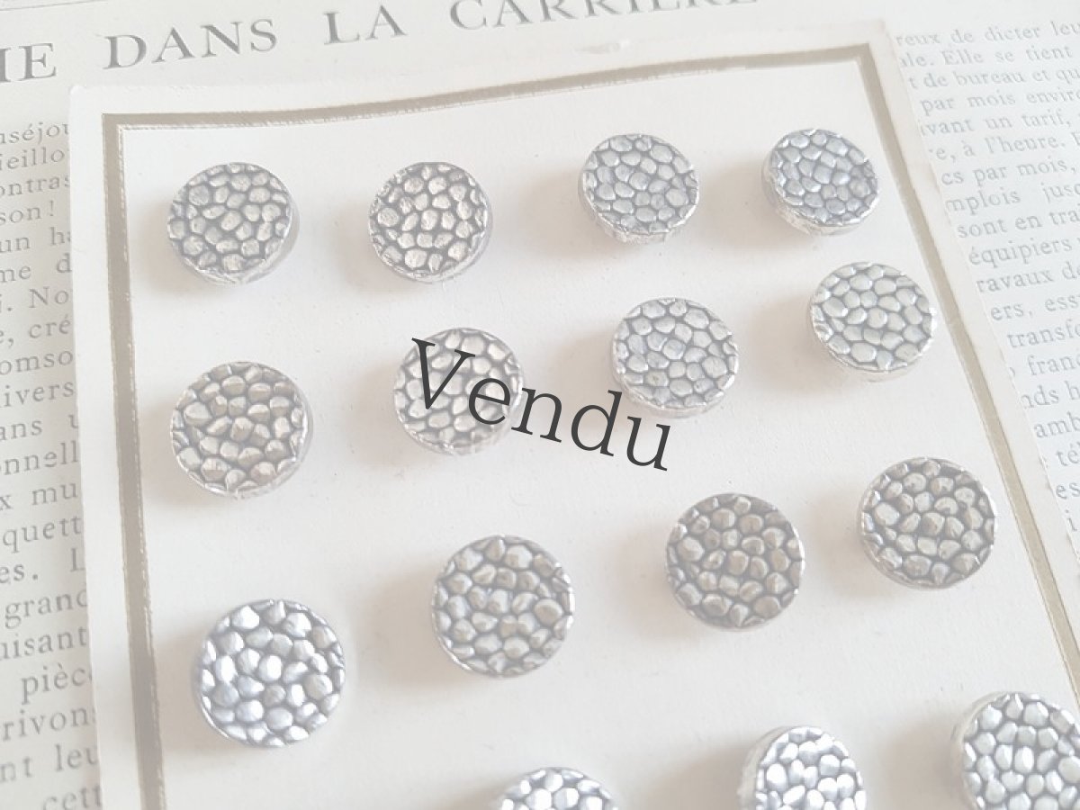 画像8: フランスヴィンテージ　メルスリーセット《Noir》 (8)