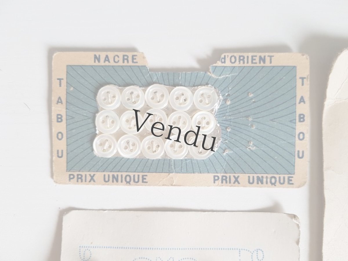 画像3: フランスヴィンテージ　メルスリーセット《Bleu Clair》 (3)