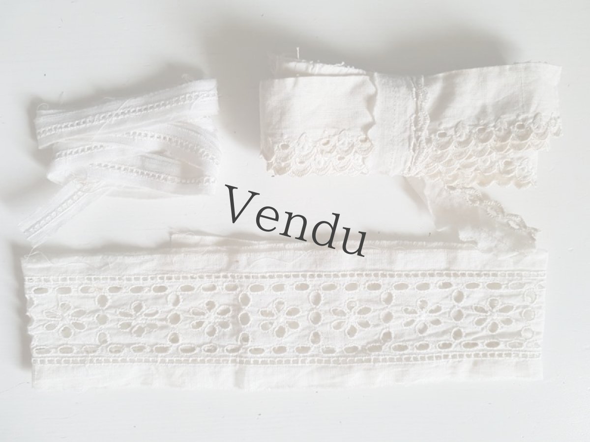 画像4: フランスヴィンテージ　メルスリーセット《Blanc》 (4)