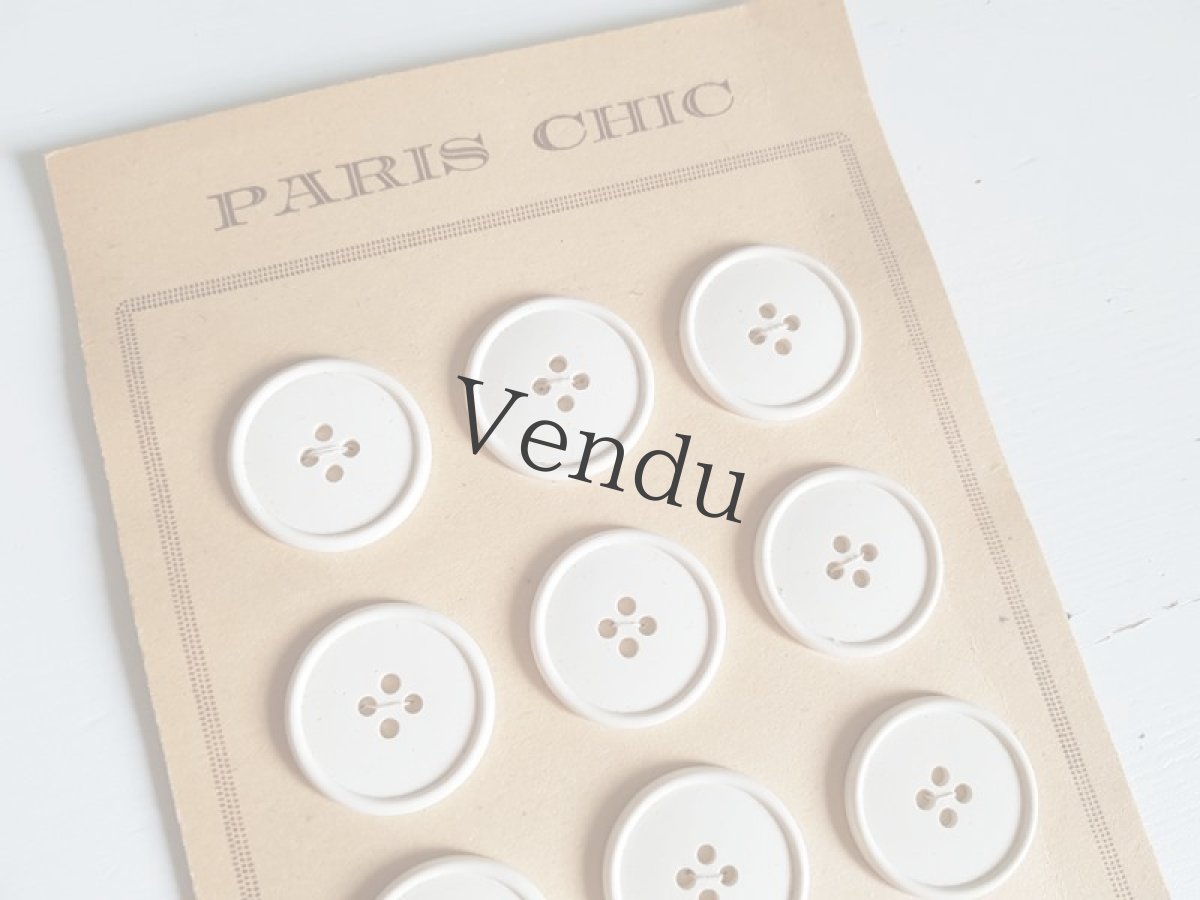 画像7: フランスヴィンテージ　メルスリーセット《Blanc》 (7)