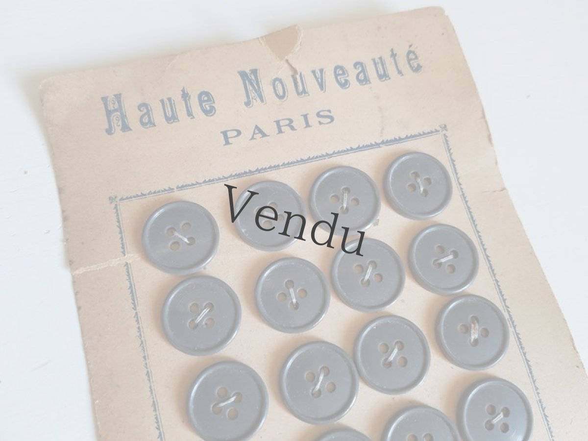 画像4: フランスヴィンテージ　メルスリーセット《Gris》 (4)