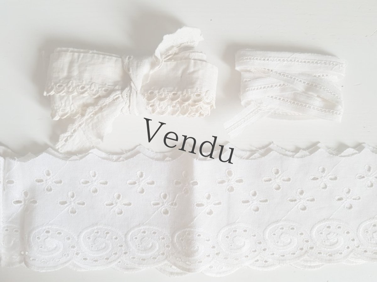 画像5: フランスヴィンテージ　メルスリーセット《Blanc》 (5)