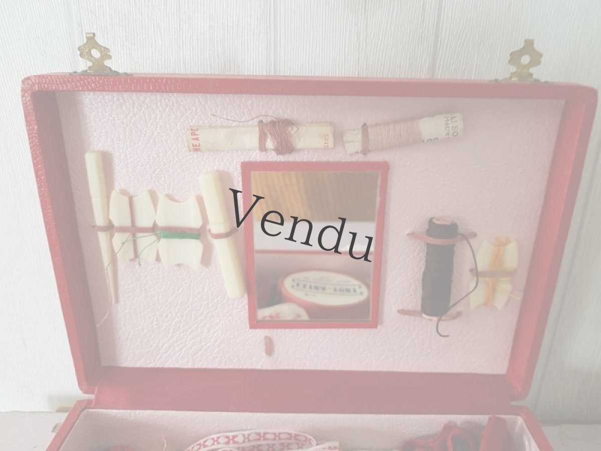 画像3: フランスヴィンテージ　メルスリーセット《Cerise》 (3)