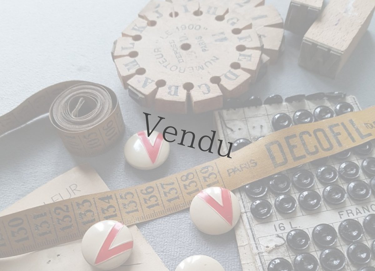 画像6: フランスアンティーク　革製メジャー DECOFIL (6)