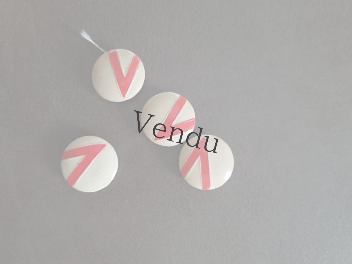 画像2: ドイツアンティーク　メタルボタン 24mm (2)