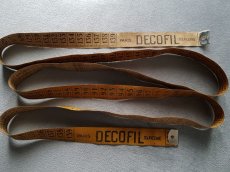 画像3: フランスアンティーク　革製メジャー DECOFIL (3)