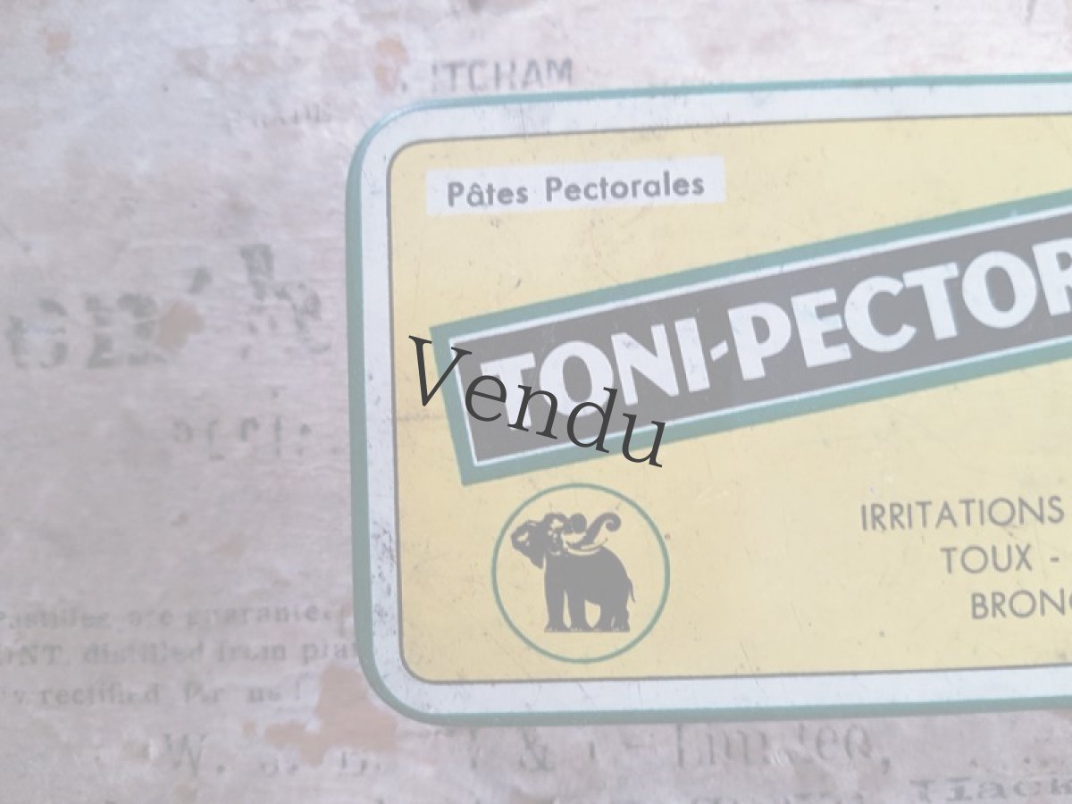 画像2: フランスヴィンテージ　ファーマシーTin缶 (2)