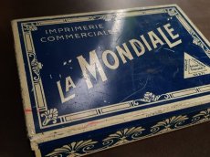 画像1: フランスアンティーク　事務用スタンプ LA MONDIALE (1)