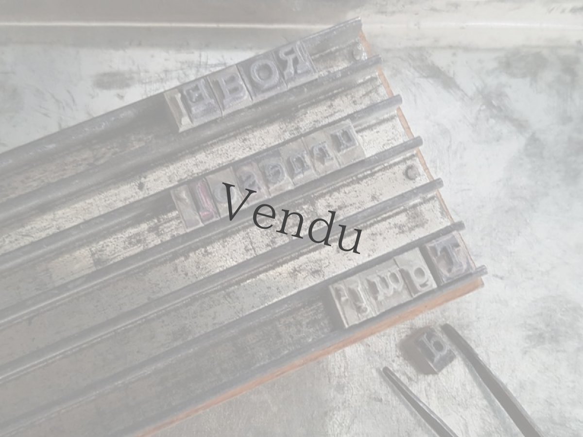 画像4: フランスアンティーク　事務用スタンプ LA MONDIALE (4)