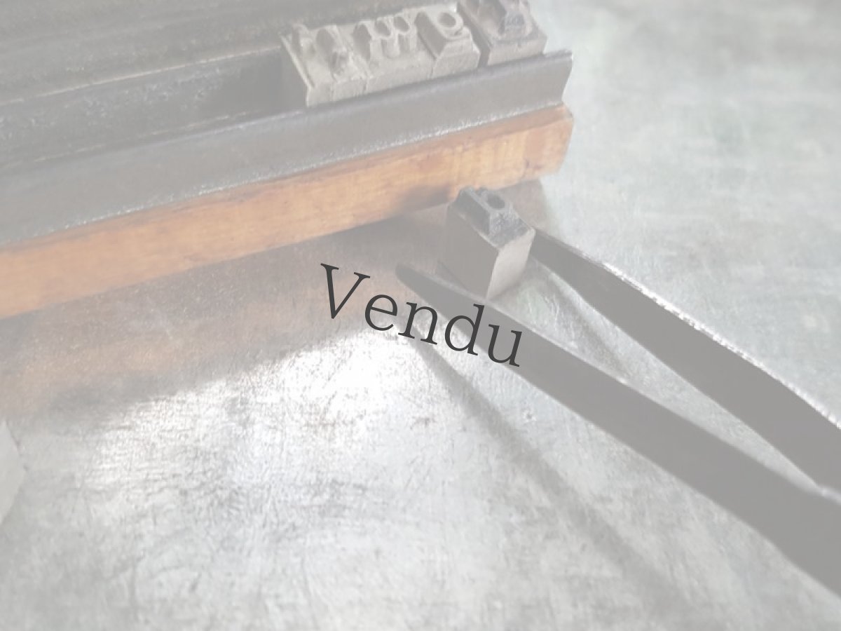 画像5: フランスアンティーク　事務用スタンプ LA MONDIALE (5)