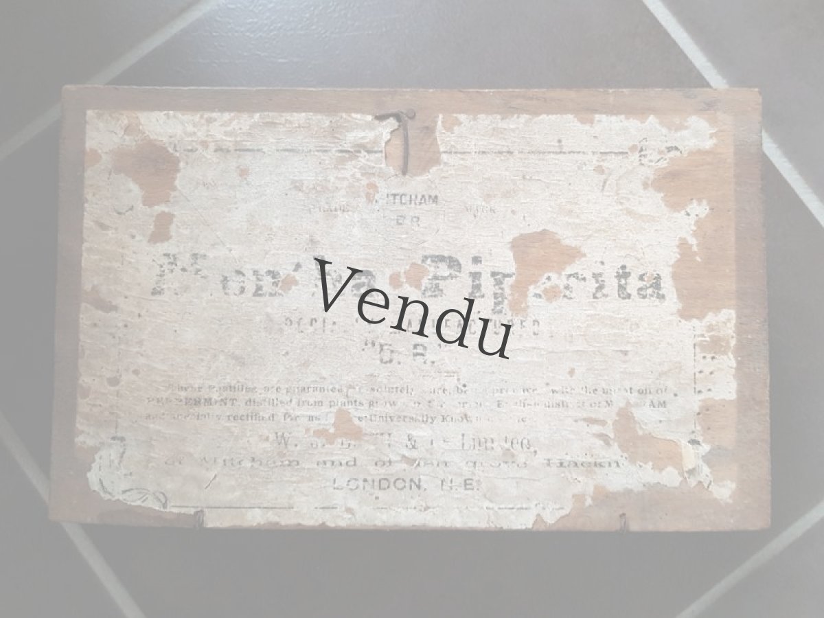 画像3: フランスアンティーク　木箱に入った木製スタンプセット (3)