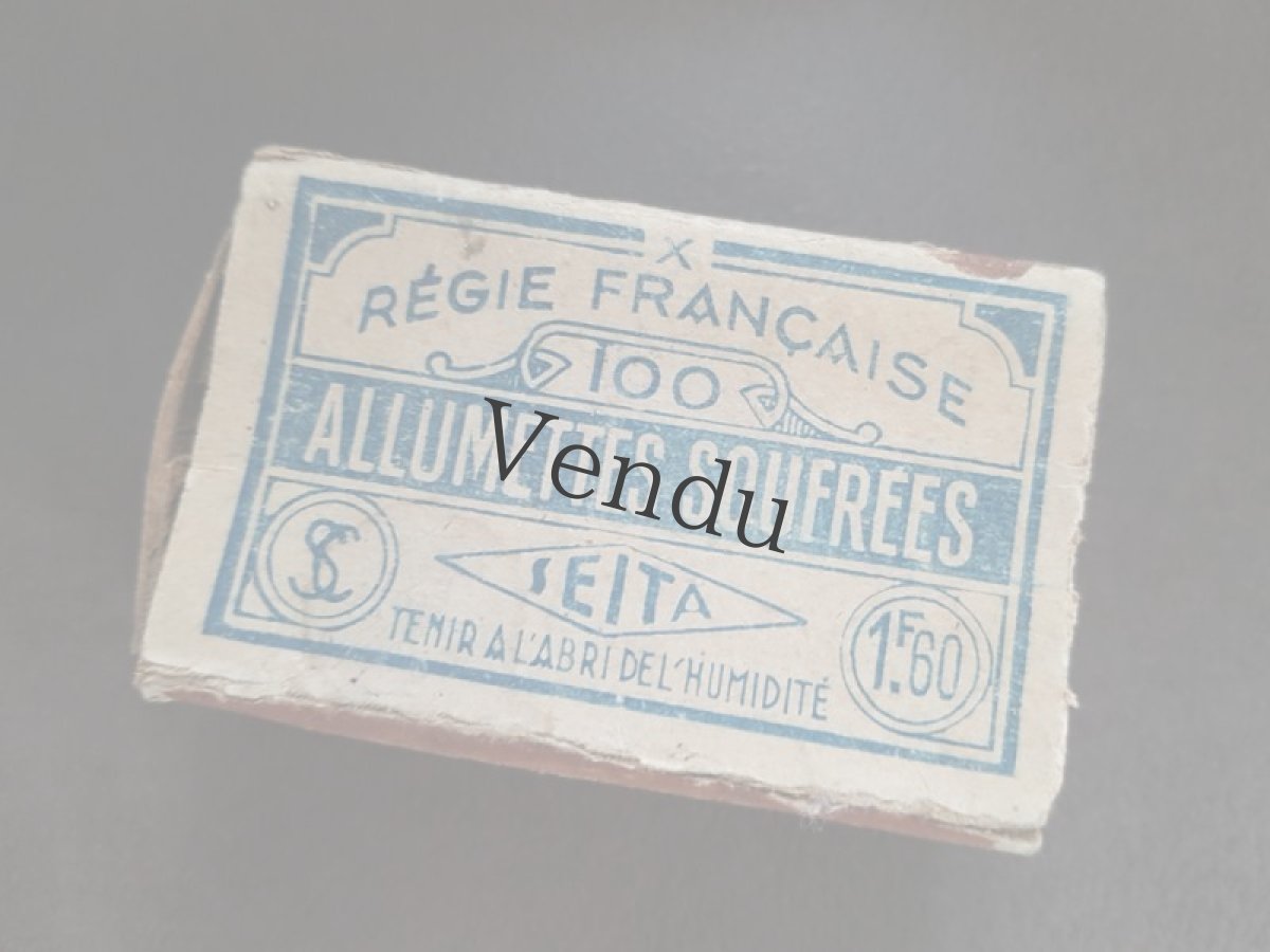 画像2: フランスヴィンテージ　マッチ箱と帽子とコート用フック (2)