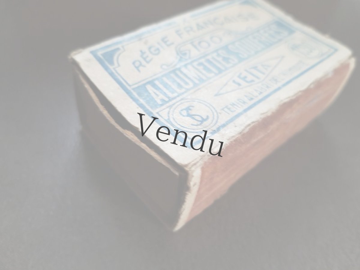 画像3: フランスヴィンテージ　マッチ箱と帽子とコート用フック (3)