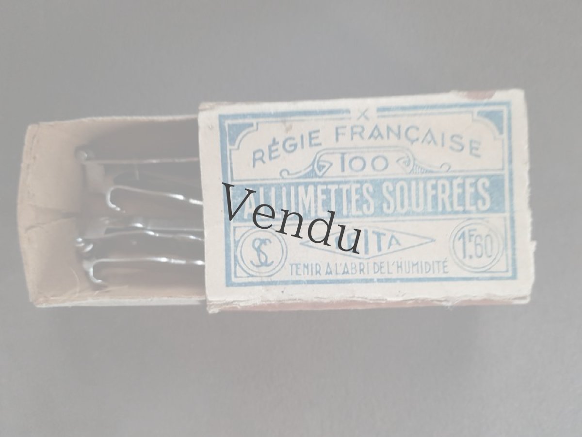 画像4: フランスヴィンテージ　マッチ箱と帽子とコート用フック (4)