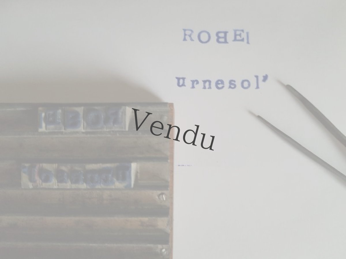 画像7: フランスアンティーク　事務用スタンプ LA MONDIALE (7)