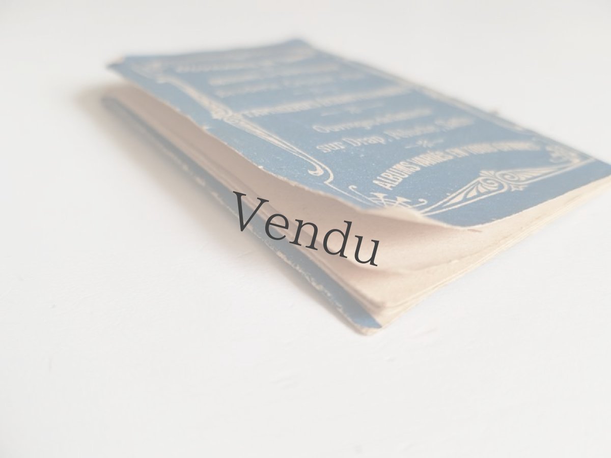 画像5: フランスアンティーク　MAISON SAJOU　ミニチュア刺繍アルファベット図案 No.4 (5)