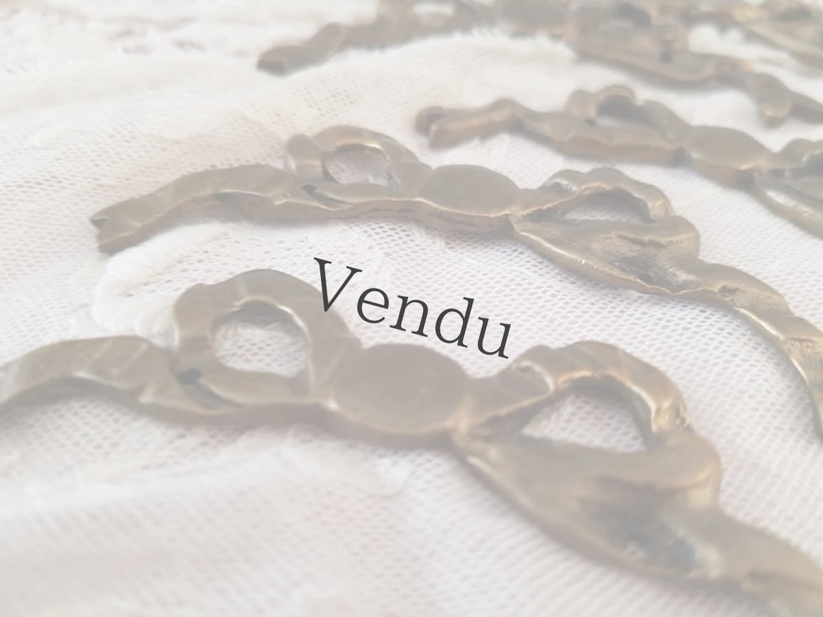 画像8: フランスアンティーク　リボンガーランドの装飾パーツ (8)