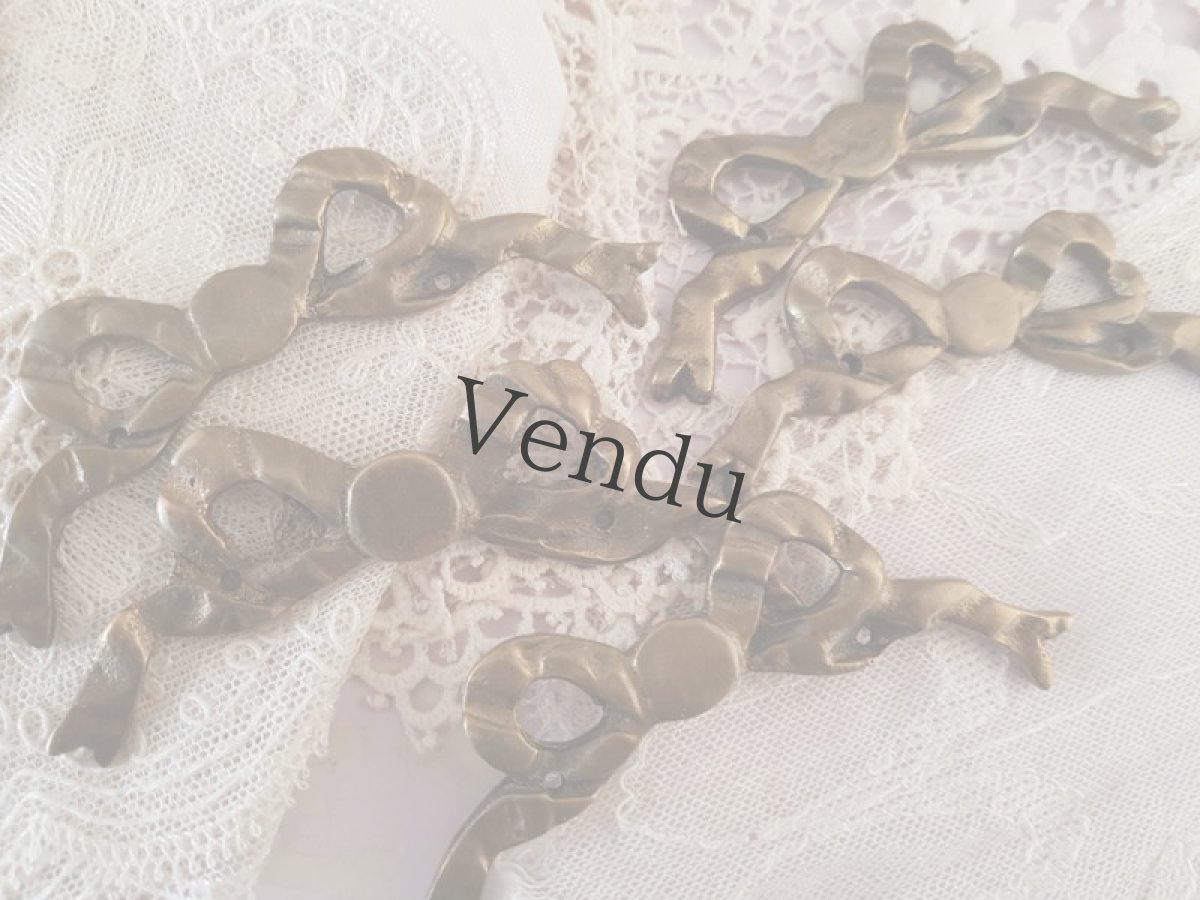 画像7: フランスアンティーク　リボンガーランドの装飾パーツ (7)