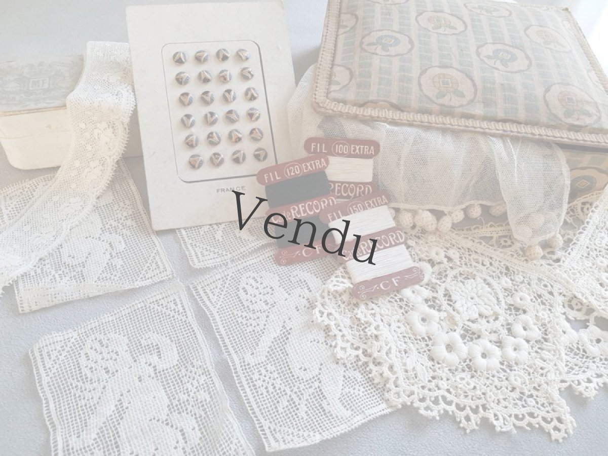 画像10: フランスアンティーク　ヌガーのお菓子箱 MICHEL FILS CADET (10)