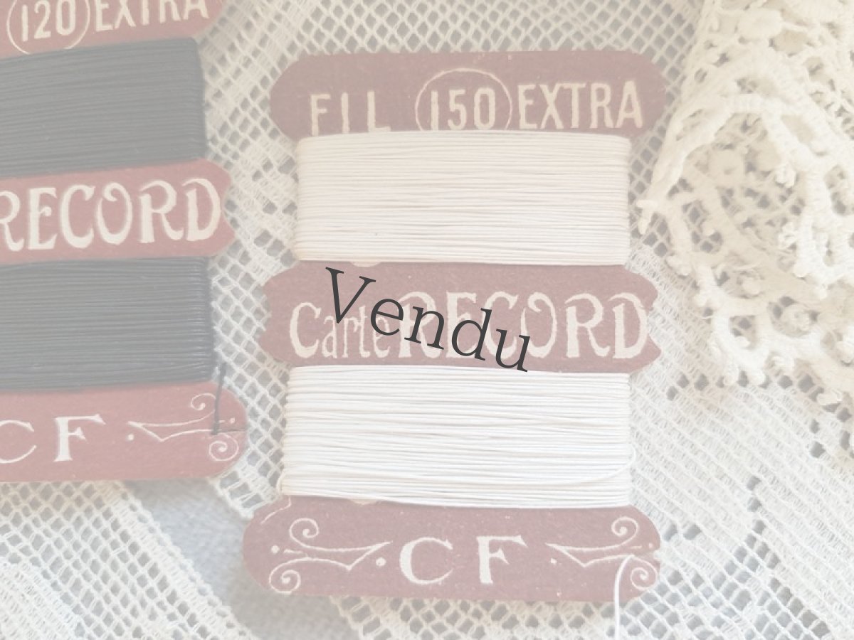 画像5: フランスヴィンテージ　ちいさな紙製糸巻き (5)