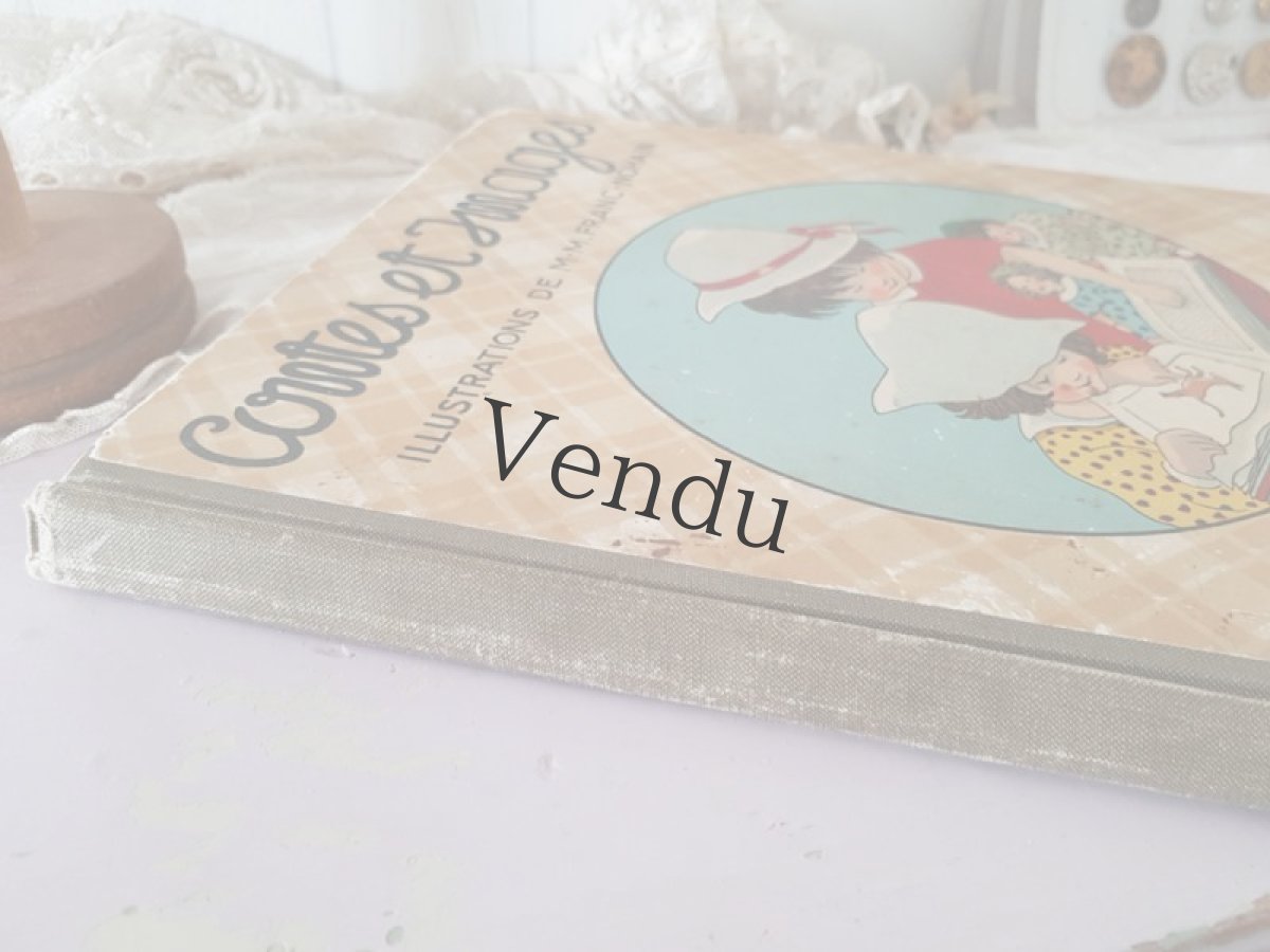 画像12: フランスアンティーク 1935年 MAME社の絵本 Contes et Images (12)