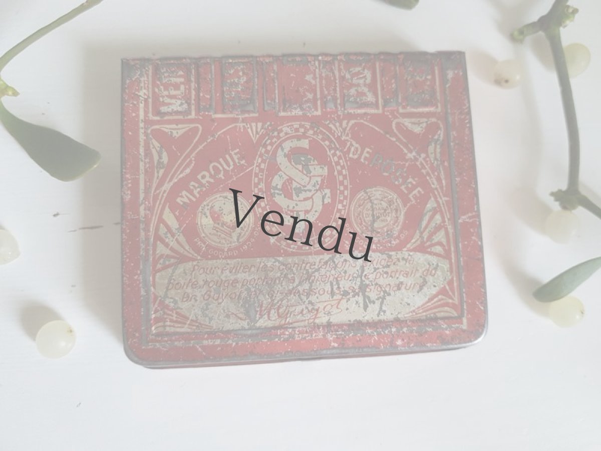 画像5: 【ご予約品】フランスアンティーク　Tin缶とエパングル (5)