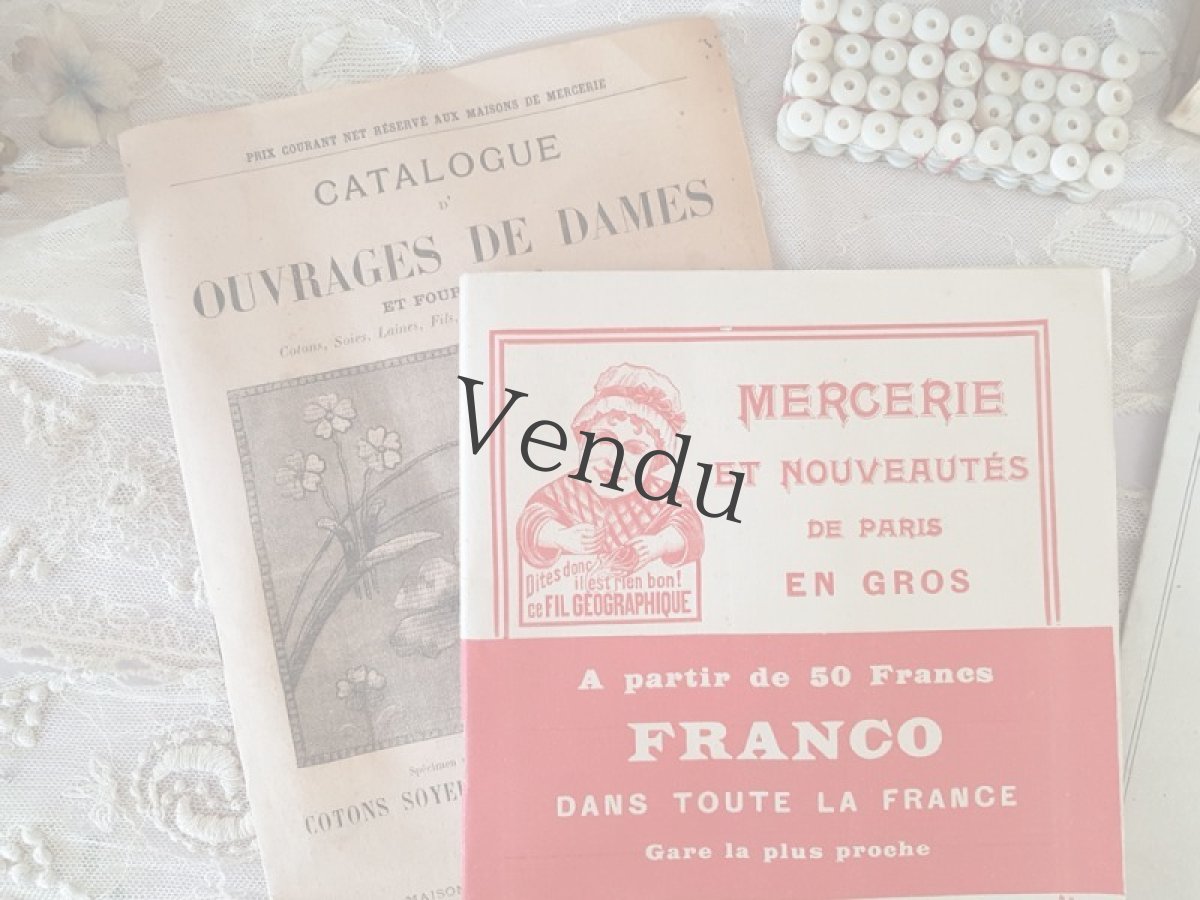 画像17: フランスアンティーク パリのメルスリー屋さんのカタログ ALEXIS GRELLOU (17)