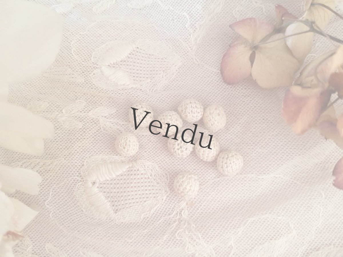 画像2: フランスアンティーク　ponpon セット (2)