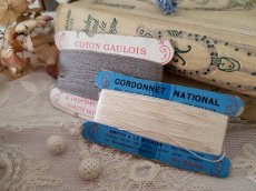 画像5: フランスアンティーク　紙製絹の糸巻き CORDONNET NATIONAL (5)