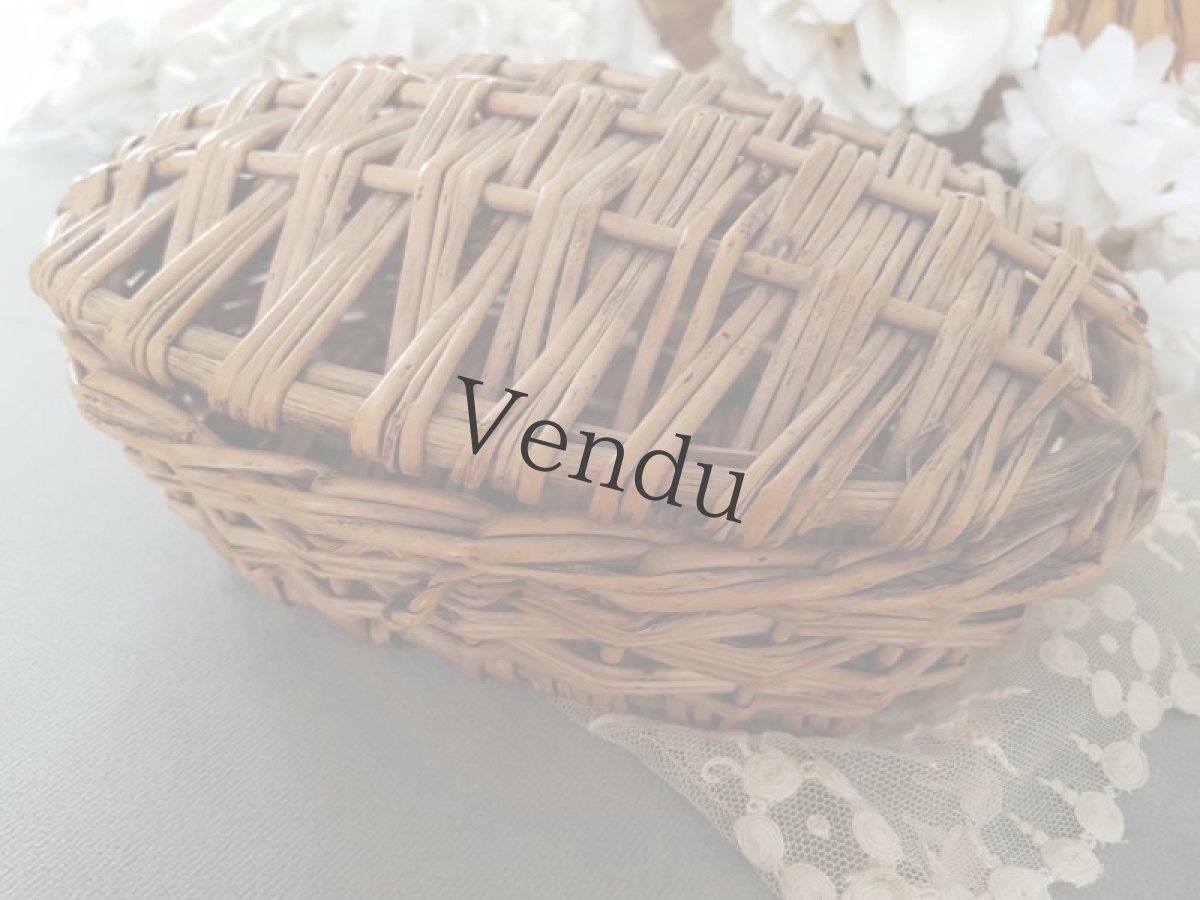 画像3: フランス　蓋つきパニエ (3)