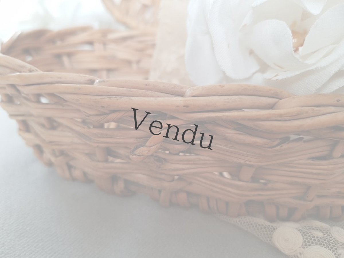 画像8: フランス　蓋つきパニエ (8)