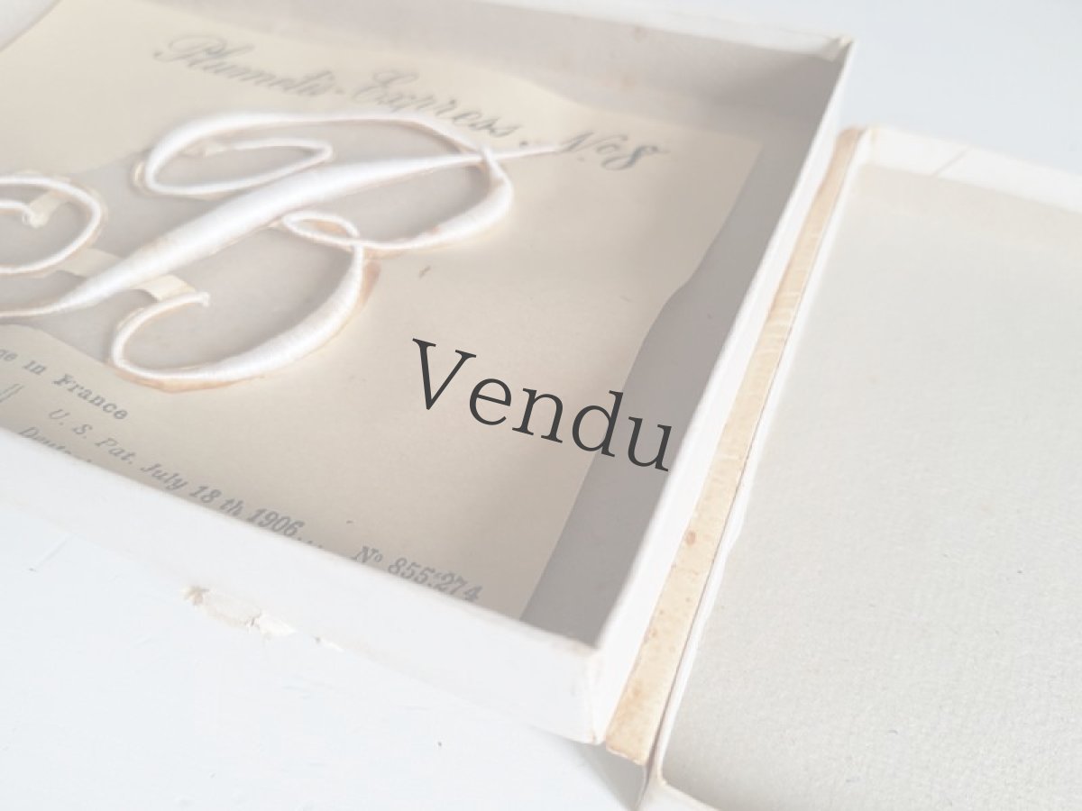 画像14: フランスアンティーク　Plumetis-Express No.8 刺繍用モノグラム "B" (14)