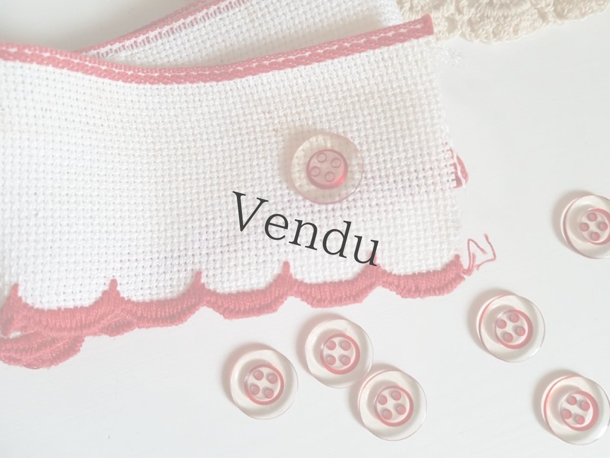 画像4: フランスヴィンテージ　トランスパランなボタン 18mm 7個セット (4)