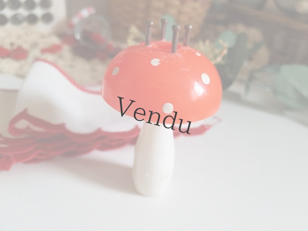 画像6: フランスヴィンテージ　きのこのトリコタン (6)