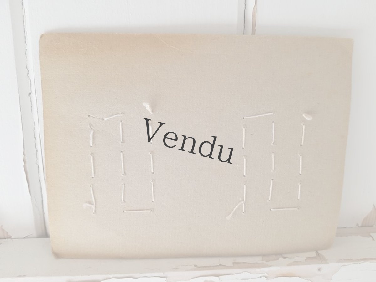 画像3: フランスアンティーク　貝のボタンWシート MODE Parisienne 12mm (3)