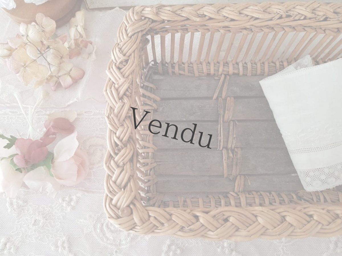 画像5: フランスヴィンテージ　パニエとレースのセット (5)