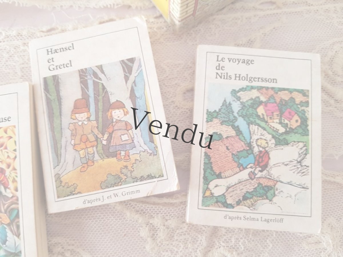 画像3: フランスヴィンテージ　プチ本セット Editions Jacques Riquier Paris (3)