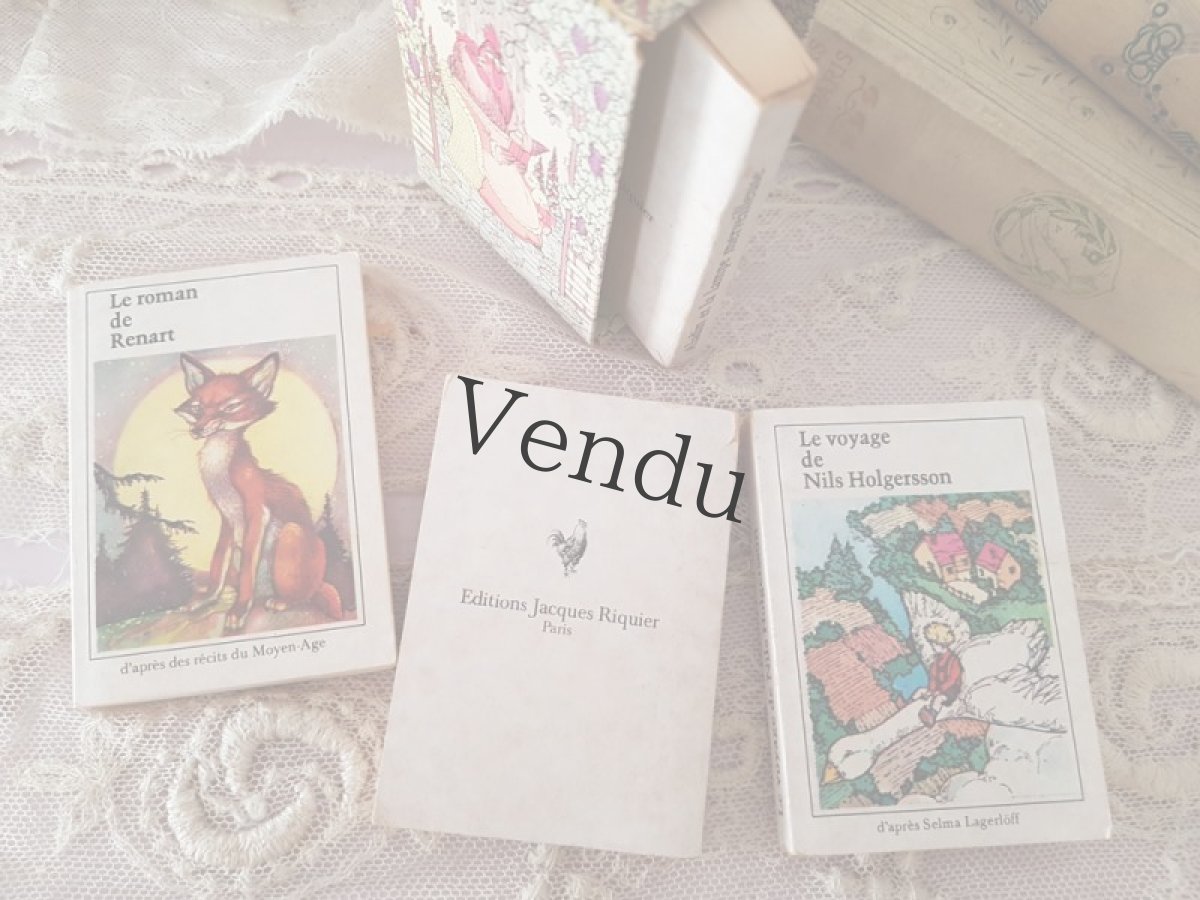 画像9: フランスヴィンテージ　プチ本セット Editions Jacques Riquier Paris (9)